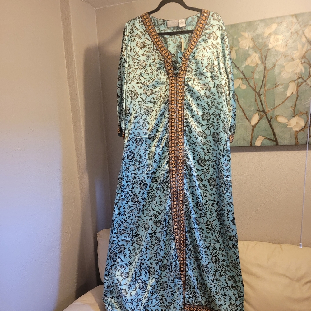 Beautiful soft surroundings caftan Tall Medium